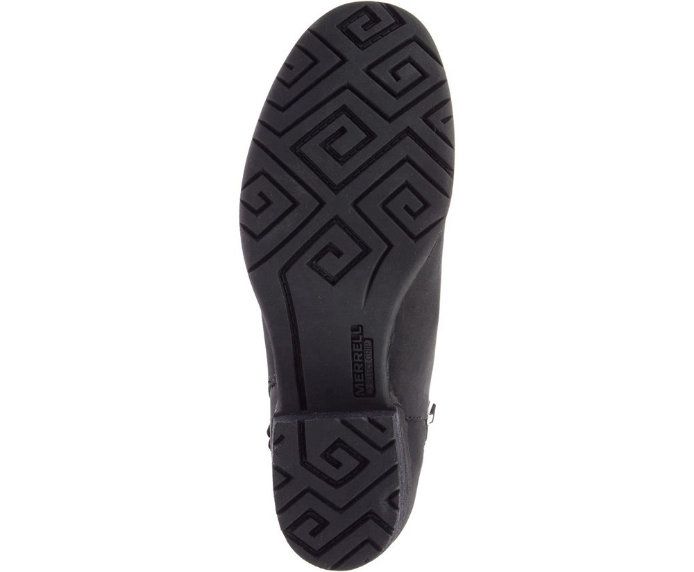 Merrell Boots Black - Shiloh II Bluff - Womens 94EZWOSLT
